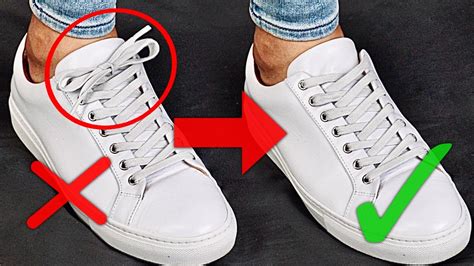 how to tie sneakers without laces showing|how to no tie shoelaces.